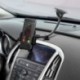 Mpow Soporte Móvil Coche, Soporte Móvil para Coche, para Parabrisas/Salpicadero,con Ventosa Fuerte y Brazo Ajustable, para iP