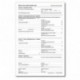 Bloc de notas para Transferencia de trabajo de cuidado de residuos, A4, autocopiado de papel [1 unidad], formulario en inglés