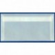 100 sobres transparentes, 220 x 110 mm , cierre autoadhesivo con tira