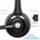 VICTSING Auriculares Bluetooth de Diadema Inalámbrico, Manos Libres Bluetooth Auricular, Con micrófono incorporado, Cancelaci