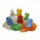 Super Sand - Safari Color, Arena Mágica con Figuras de Animales Goliath 83226 
