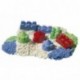 Super Sand Arena - Pack de 4 botes, color azul / verde / blanco / molde Goliath 83222006 