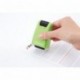 Rexel 2115007 - Protector de datos confidenciales con cubierta retráctil, incluye tinta, color verde