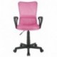 SixBros. Silla de Oficina Silla giratoria Fucsia - H-298F-2/2109