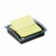 Post-it DS440-SSCYL - Dispensador Millenium, color negro y 1 bloc Z-Notas Super Sticky, 90 hojas/bloc, color Canary Yellow co