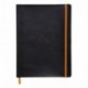 Rhodia 117552C - Cuaderno flexible, color negro