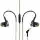 AGPTEK Auriculares in-Ear para Hacer Deporte reducción de Ruido,3.5mm , Negro