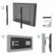 deleyCON - Soporte universal para TV de Pared – 30 "a 65 pulgadas 76 – 165 cm , Hasta de 20 °/+ 10 ° inclinable – de hasta 