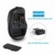 TeckNet Pro Ratón Inalámbrico Ergonómico 2.4G Óptico, 5 Niveles 2600 dpi Wireless Mouse,6 Botones, 24 Meses Duración de Bat