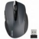 TeckNet Pro Ratón Inalámbrico Ergonómico 2.4G Óptico, 5 Niveles 2600 dpi Wireless Mouse,6 Botones, 24 Meses Duración de Bat