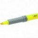 BIC Highlighter Grip - Blíster de 3+1 marcadores fluorescentes, colores amarilla, azul, verde y rosa