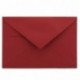 Neuser Enveloppes C5 doublées Multicolores Lot de 50 rouge foncé
