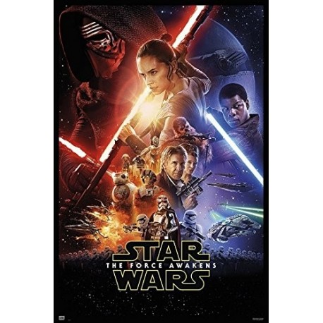 Grupo Erik Editores Poster Star Wars Vii Onesheet