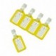 CSTOM® 10x Amarillo Etiquetas para dirección de Equipaje Maleta 700042-YEL