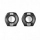 Trust Polo - Altavoces de PC 2.0 compactos de 8 W, Negro