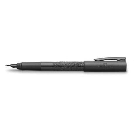 Faber-Castell WRITink - Pluma estilográfica de resina, trazo F, color negro