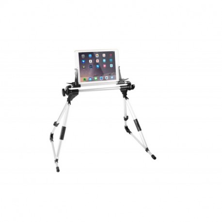  Soporte para tablet para cama, soporte ajustable para tablet  con rotación de 360° para tableta/teléfono y brazo plegable de aluminio  para iPad, iPhoneX, N-Switch, iPad Pro, otros dispositivos de 5 ~