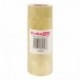 Packatape® - 6 Rollos de Cinta de Embalaje 48MMx 66MM transparente para paquetes y cajas. Este paquete de 6 Rollos de Durader