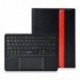 LEICKE Sharon | Funda con teclado inalámbrico para Samsung Galaxy S2 9,7" con funciones Multitouch y Touchpad integradas | Te