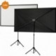 Celexon - Pantalla de trípode Ultra-lightweight 177x100cm | Formato 16:9 | Diagonal de 204cm | Peso: 5 kg