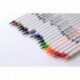 Set de rotuladores con punta de pincel - 20 colores - Punta de pincel real, flexible y suave, alta calidad, crea un efecto ac