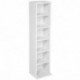 TecTake Estante de CD DVD Shelf archivado 102 CDs DVDs Blanco | no. 401700 