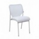 CLP Silla de Espera KLINT, Altura del Asiento 50 cm Blanco