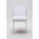 CLP Silla de Espera KLINT, Altura del Asiento 50 cm Blanco