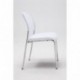 CLP Silla de Espera KLINT, Altura del Asiento 50 cm Blanco