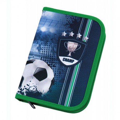 FCPR Scooli 0440 - caja de lápices de la Copa de fútbol con Stabilo, marcas de llenado, 30 piezas, azul
