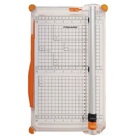 Fiskars 4560 - SureCut Plus Cizalla para papel 30 cm - A4