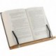 ATRIL PARA LIBROS y Soporte de Tablets | Diseñado para sujetar libros grandes y manuales de cualquier tamaño | Ideal para est