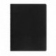 Agenda A5 cuaderno recargable Saffiano negro
