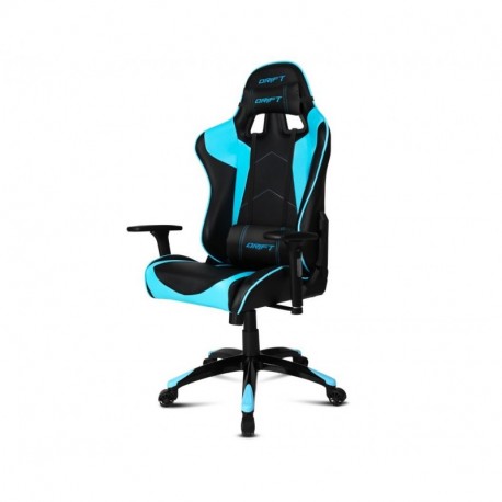 Drift DR300 - Silla Asiento Acolchado, Respaldo Acolchado, Negro, Azul, Negro, Azul, Negro, Espuma, Poliuretano 