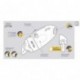 Blister un Capsule Cutter con hoja de cerámica