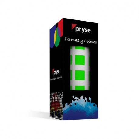 Pryse 1041043 - Gomets etiquetas adhesivas, color verde