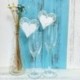 JZK® 50 x Tarjetas etiquetas tarjetas nombre boda invitaciones romántico tallado corazón tabla mesa nombre lugar para boda ba