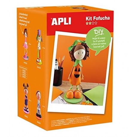 Kit Muñeca Fofucha Calabaza Apli 13846