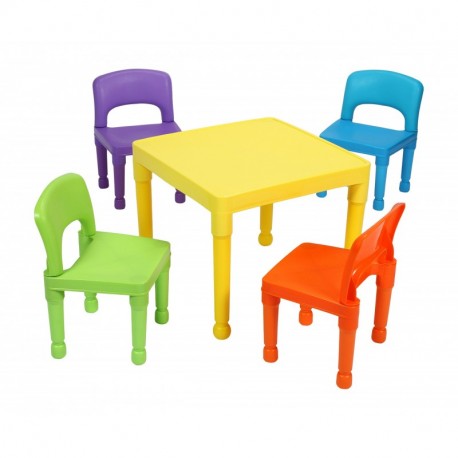 La casa de la Libertad de los niños de Juguetes y Juego de 4 sillas, plástico