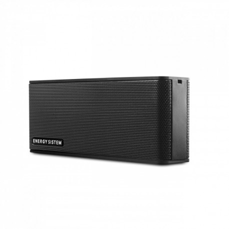 Energy Sistem Music Box B2 - Altavoz portátil inalámbrico Bluetooth, entrada de audio, manos libres, batería negro