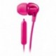 Philips Vibes SHE3705PK - Auriculares in-Ear micrófono para Cambiar Entre la música y Las Llamadas telefónicas, 3 Auriculare