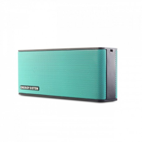 Energy Sistem Music Box B2 - Altavoz portátil inalámbrico Bluetooth, entrada de audio, manos libres, batería verde mint