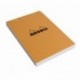 Rhodia – Cuaderno de gigante libreta grapada, color naranja