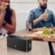 DOSS SoundBox - Altavoz Bluetooth con Tacto Sensible, Potente Subgrave 12W, Negro