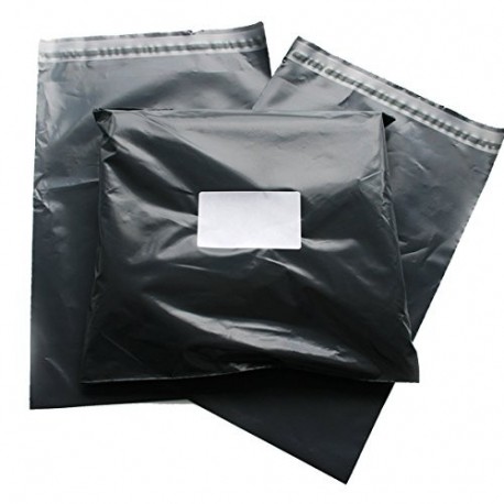 triplast 9  30,5 x 30,5 cm de plástico – Bolsa de envíos postales 500 unidades , color gris
