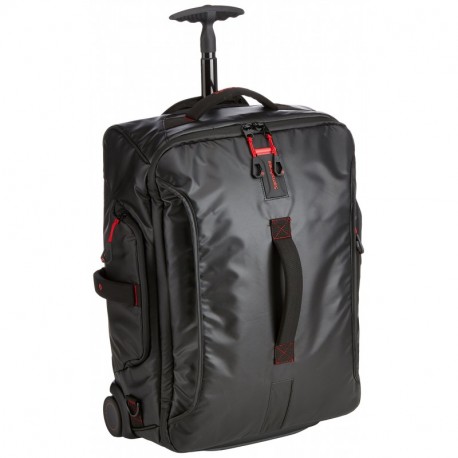 Samsonite Paradiver Light Bolsa de Viaje con Ruedas, S 55Cm-51 L , Negro