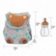 Labebe Niño Mochila, Oso Diseñada Gris Niño Mochila Escolares con Correa Antidesgaste para 1-3 Años, Bolso Niño/Mochila Niño/