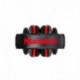 Numark Red Wave Carbon – Auriculares de DJ Ligeros de Alta Calidad y Rango Completo con Diseño Basculante, Transductores de 5