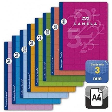 Lamela 06A4003 - Cuaderno, 50 hojas, A4
