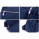TECOOL - Casual Mochila Bolso para Mujeres, Moda Pequeño Ligero Nylon Impermeable Multi-bolsillos para Deportes y Aire Libre 